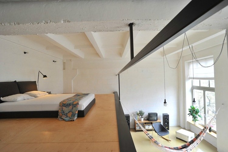 hojdacia sieť-fix-indoor-indoor-loft-priemyselný-štýl-mdoern