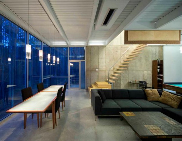 Dom na svahu z obývačky Rantilla