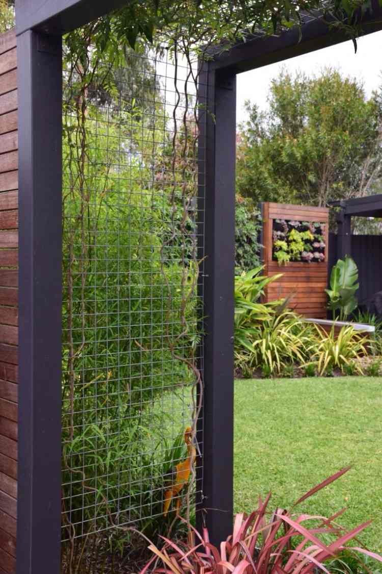 priemysel vzhľad nápady záhradný dizajn tipy moderné drevo železo hrdza