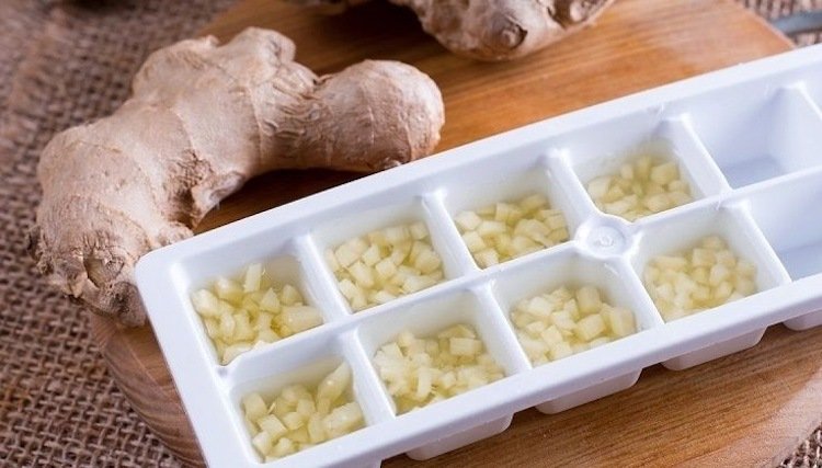 Zázvor uchovávajte v mrazničke až 6 mesiacov