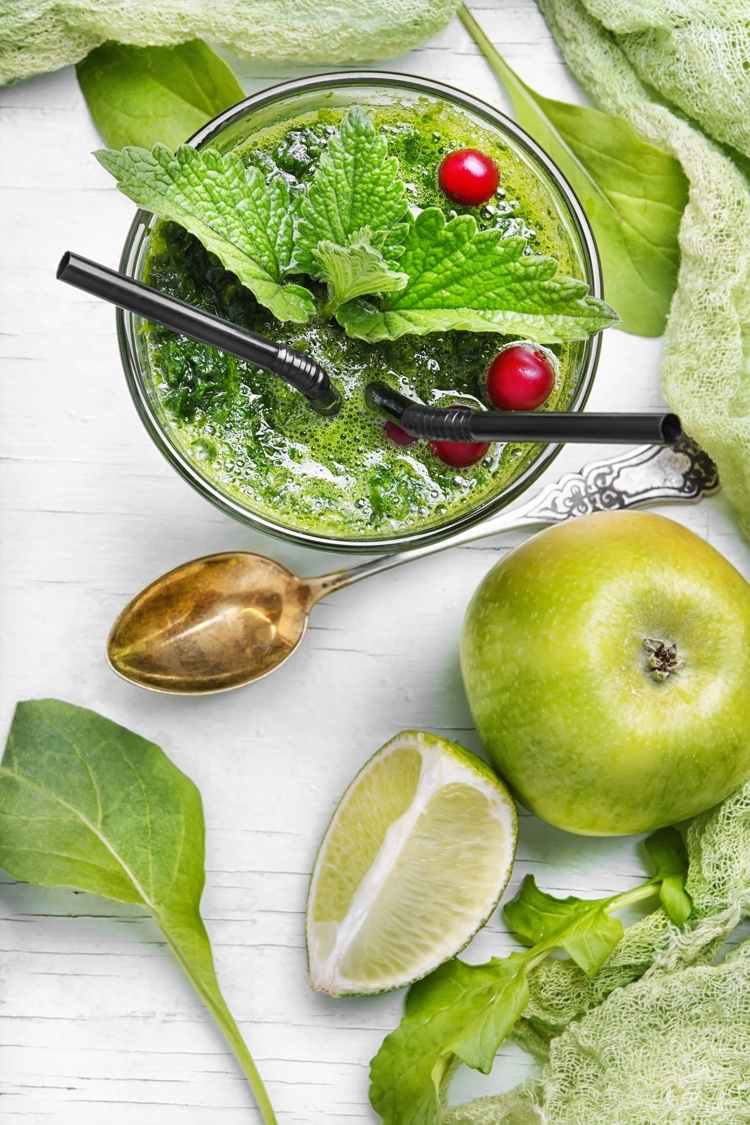 Incká uhorka pripravuje recept na smoothie a detox