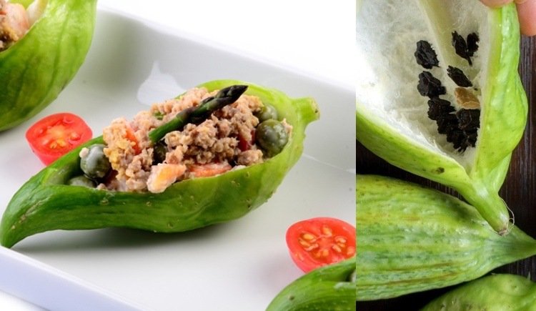 Pripravte si inkskú uhorku so špargľou a olivami a tuniakom