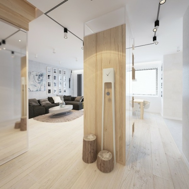 Drevená podlaha-apartmán-vo-Wroslawe