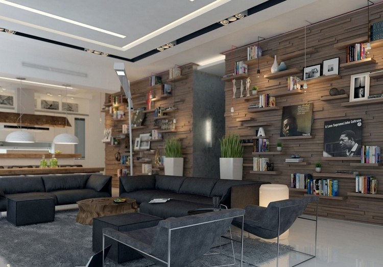 interiérový dizajn obývacia izba-príklad-moderné zariadenie