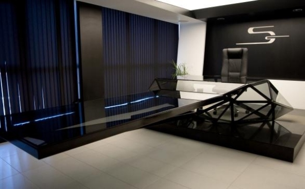 Nábytok dizajn moderný vzhľad kancelárie Bozhinovski