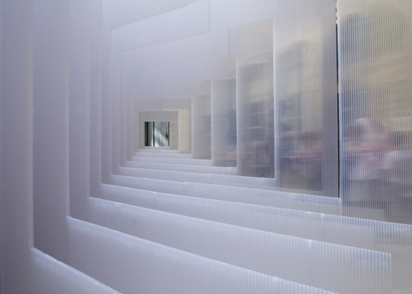 Výstava umenia-zaujímavá moderná architektúra Výstava modernej architektúry