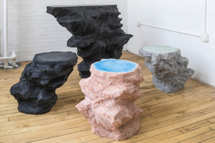 Dizajnový nábytok Kolekčné stoličky vyrábané soľou Barový stôl nábytkových kolekcií vyrábaných zberných stoličiek