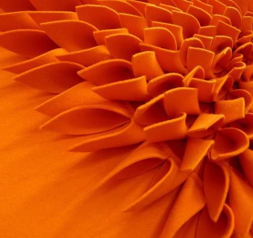 Inovatívne nápady na oranžové akustické panely na obklady stien