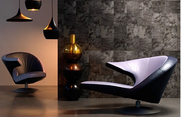 Otočné kreslo Parabolica-moderný nábytok-svätý Štefan