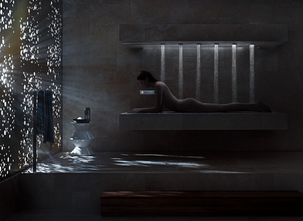 vzrušujúci dizajn kúpeľne