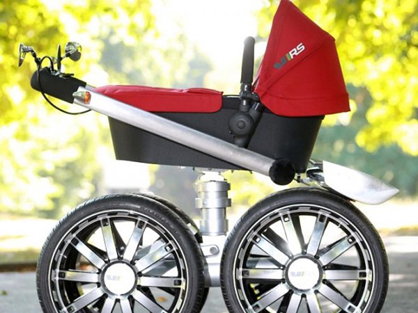 Kočík Škoda originálny dizajn Originálny dizajn detského auta Škoda červený
