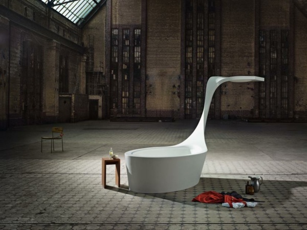 moderná vaňa - biela