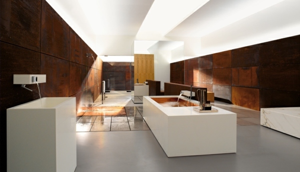 elegantný dizajn kúpeľne