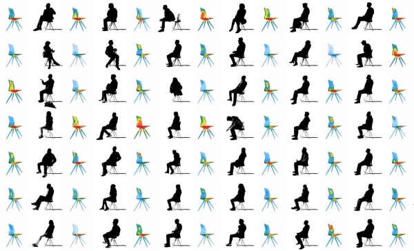 Testy senzorov polohy sedadla Audi ultra kreslo R18