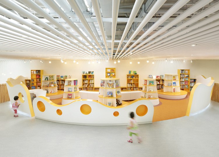 interaktívne-učenie-moderná-škola-architektúra-Čína-materská škola