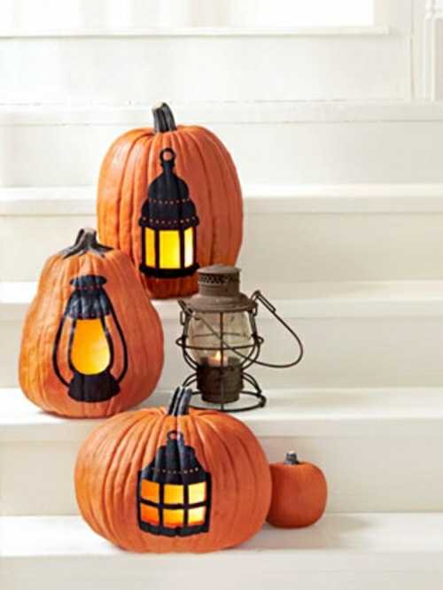 Halloween dekorácia verandy