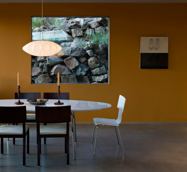 biely luster-oranžová farba na stenu jedáleň biela-luster-oranžová-farba na stenu-jedáleň