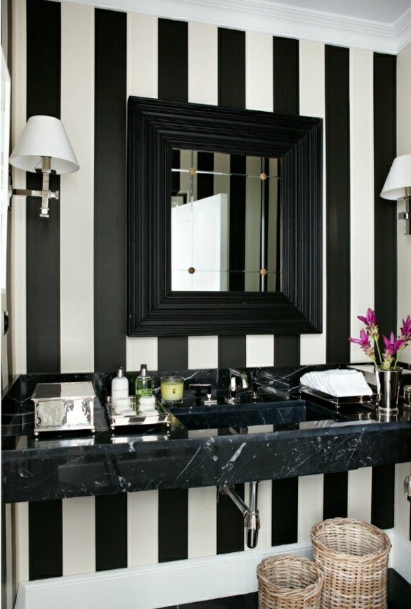 moderná čiernobiela kúpeľňa moderná čiernobiela kúpeľňa