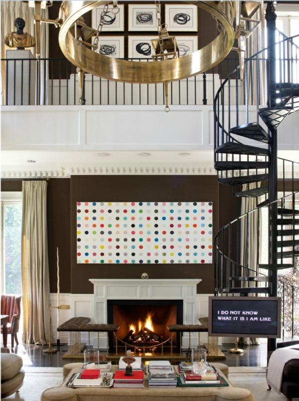 moderný byt-krb-čalúnený stôl moderný-byt-krb-čalúnený-stôl