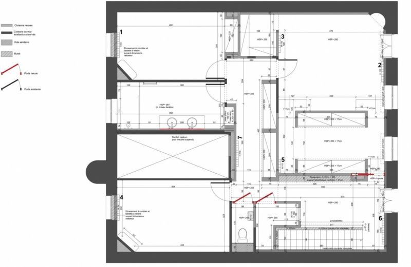interiér čierne akcenty druhé poschodie izby byt