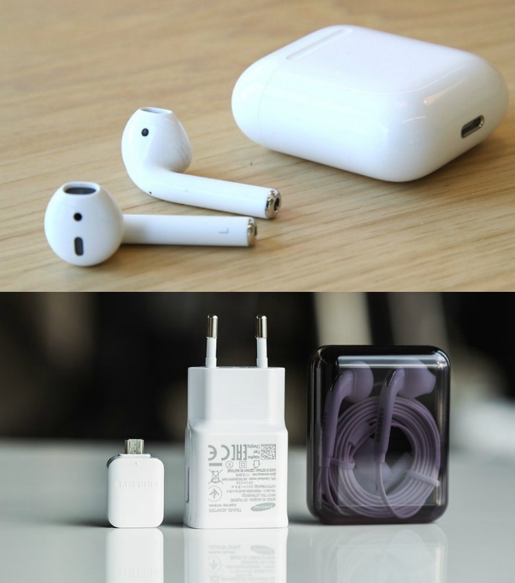 Špeciálne vlastnosti modelov a príslušenstva iphone-7-samsung-galaxy-s7-porovnávacie-príslušenstvo-slúchadlá