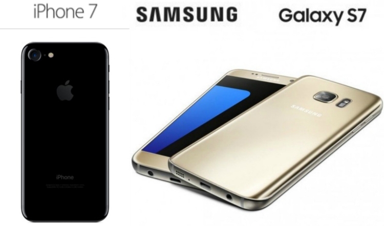iPhone 7 a Samsung Galaxy S7 v porovnaní správy o porovnávacích testoch iphone7-samsung-galaxy-s7