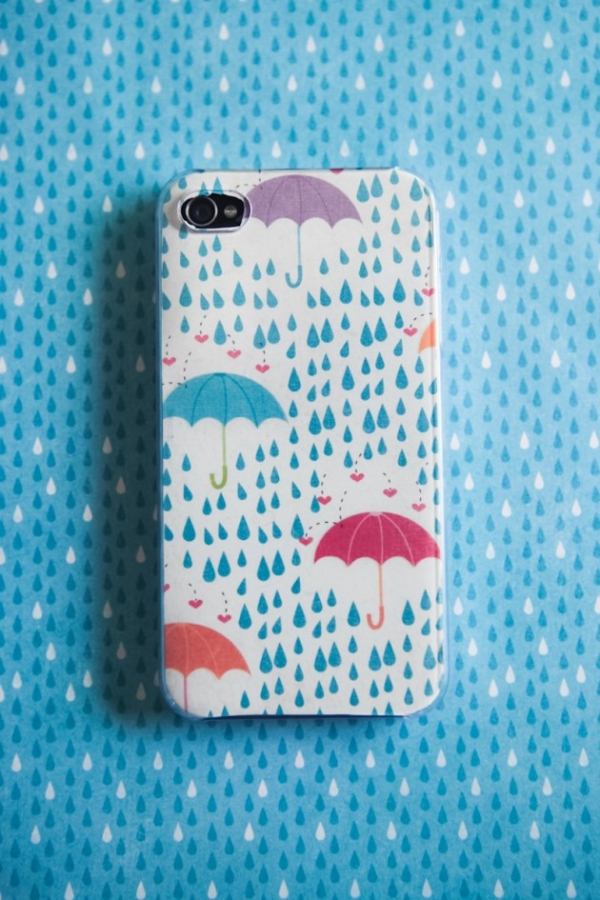 Remeselné nápady-DIY-iphone-artcase-vzor-papier-dáždnik