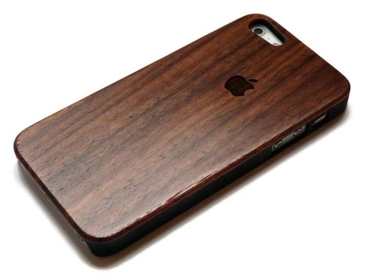 drevený kryt iPhone obal jednoduchý dizajn stabilný