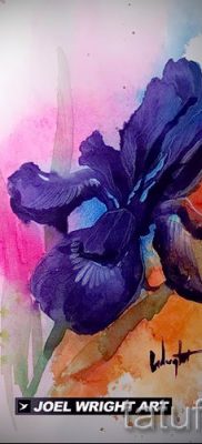 Írisz -tetoválás fényképes példája egy íriszes tetoválás jelentését bemutató cikkhez 42