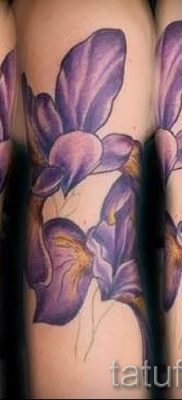 Írisz -tetoválás fényképes példája egy íriszes tetoválás jelentését bemutató cikkhez 33