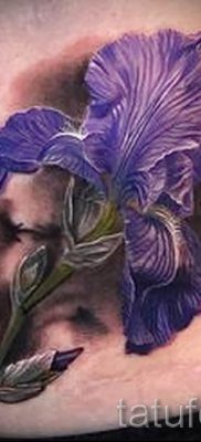 Írisz -tetoválás fényképes példája egy íriszes tetoválás jelentését bemutató cikkhez 18