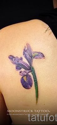 Írisz -tetoválás fényképes példája egy íriszes tetoválás jelentését bemutató cikkhez 17