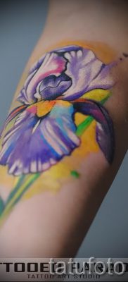 Írisz -tetoválás fényképes példája egy írisz -tetoválás jelentését bemutató cikkhez 13