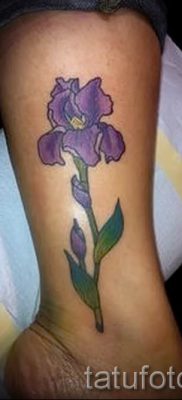 Írisz -tetoválás fényképes példája egy írisz -tetoválás jelentését bemutató cikkhez 7