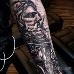 Fotografija zanimljivog crteža tetovaže 04.04.2021 №255 - cool tetovaža -