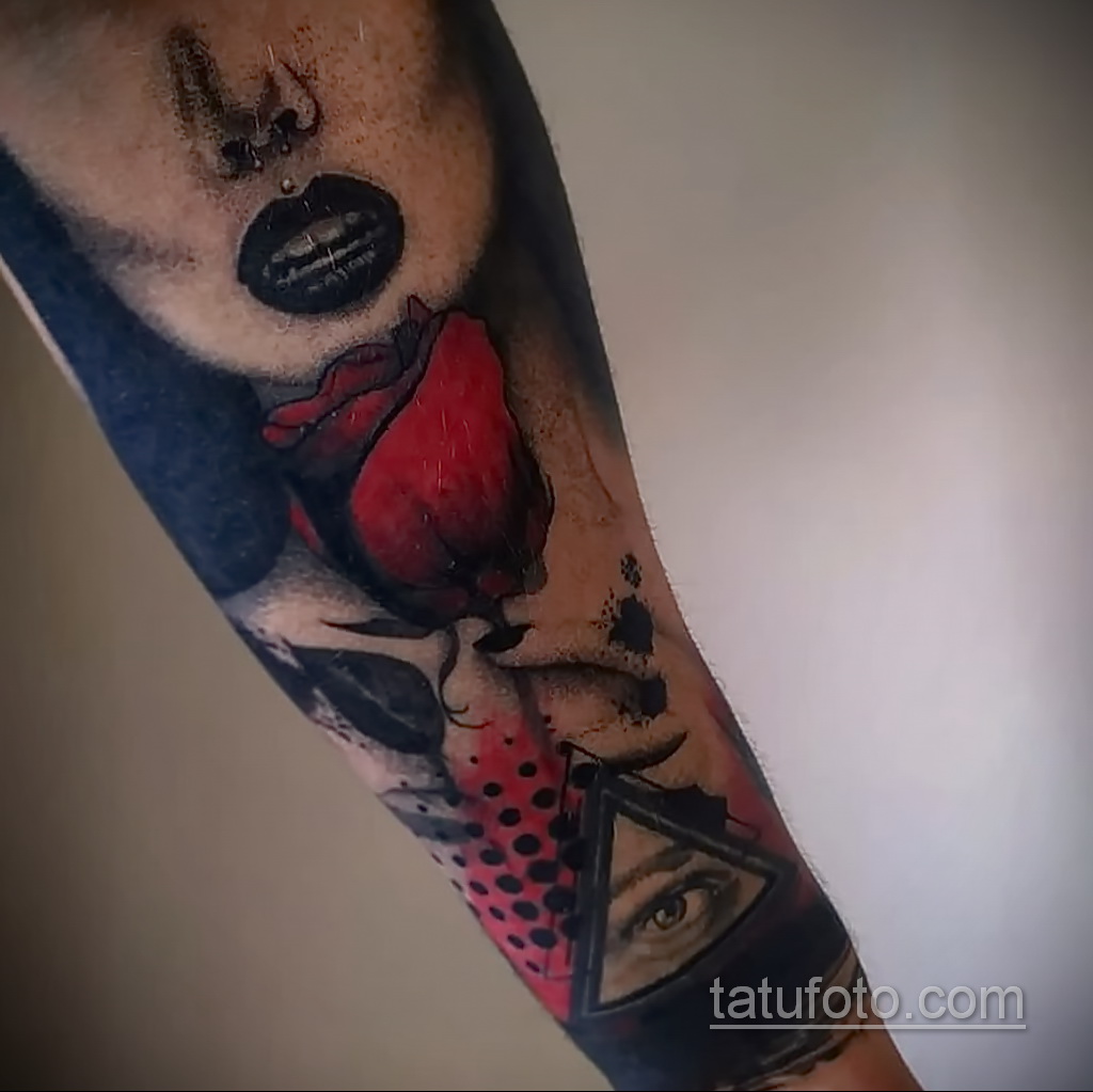 Fotografija zanimljivog crteža tetovaže 04.04.2021 №235 - cool tetovaža -