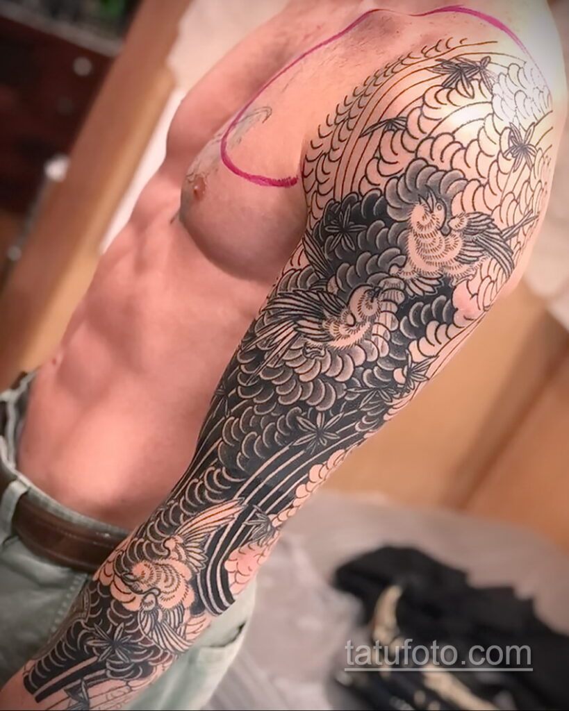 Fotografija zanimljivog crteža tetovaže 04.04.2021 №232 - cool tetovaža -