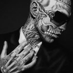 Rick Genest - zdjęcie tatuażu 1