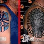 Корекция на снимки и припокриване на стари татуировки - 12062017 - пример - 134 татуировка се прикрива