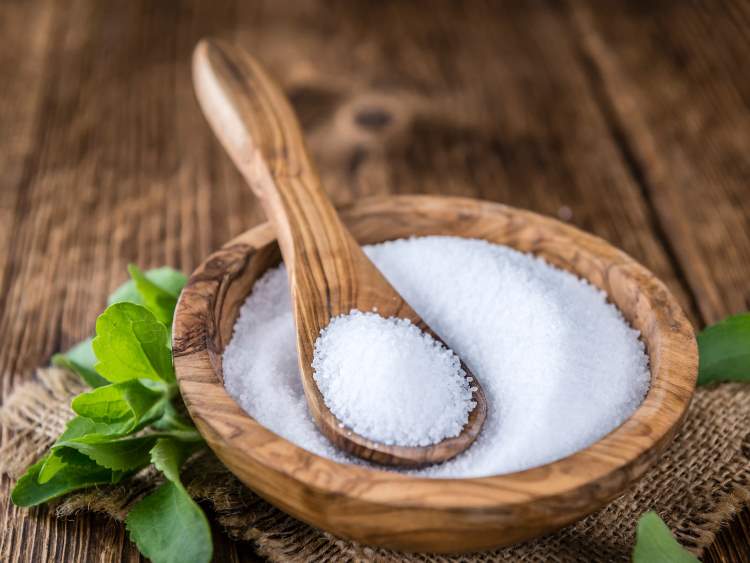 Kalórie Erythritol Zdravé alternatívy cukru Pečte bez cukru