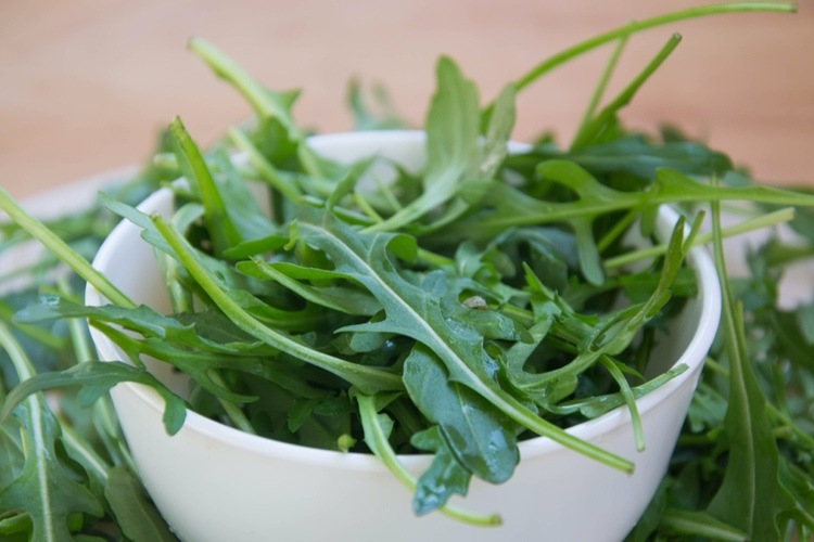 rukola horké látky zdravé pre pečeň