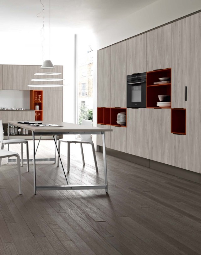 Šedo-brestový laminát-kuchyňa-kora-cesar-taliansky dizajn