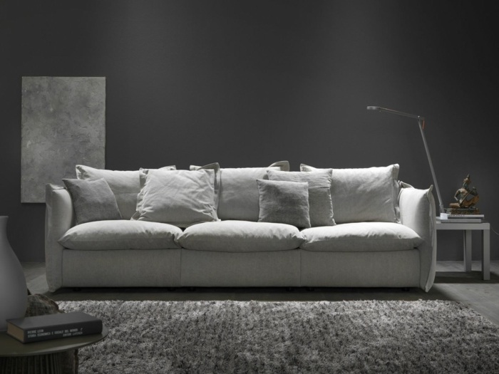 Pletená pohovka s odnímateľnou časťou