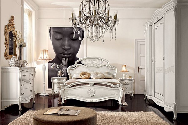 elegantná spálňa s fotografickou stenou elegantná spálňa s fotografickou stenou