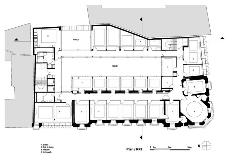 oceľové žalúzie pôdorys kancelárska budova rekonštrukcia banky