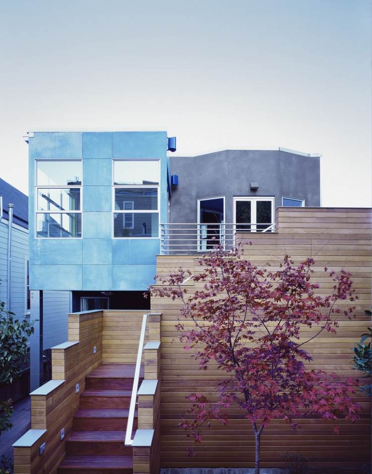 japonský-javorový-záhradný-moderný-dom-drevený-exteriérový-múr