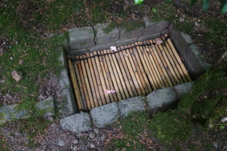 Japonské záhradné nápady-bambusové mreže-obal