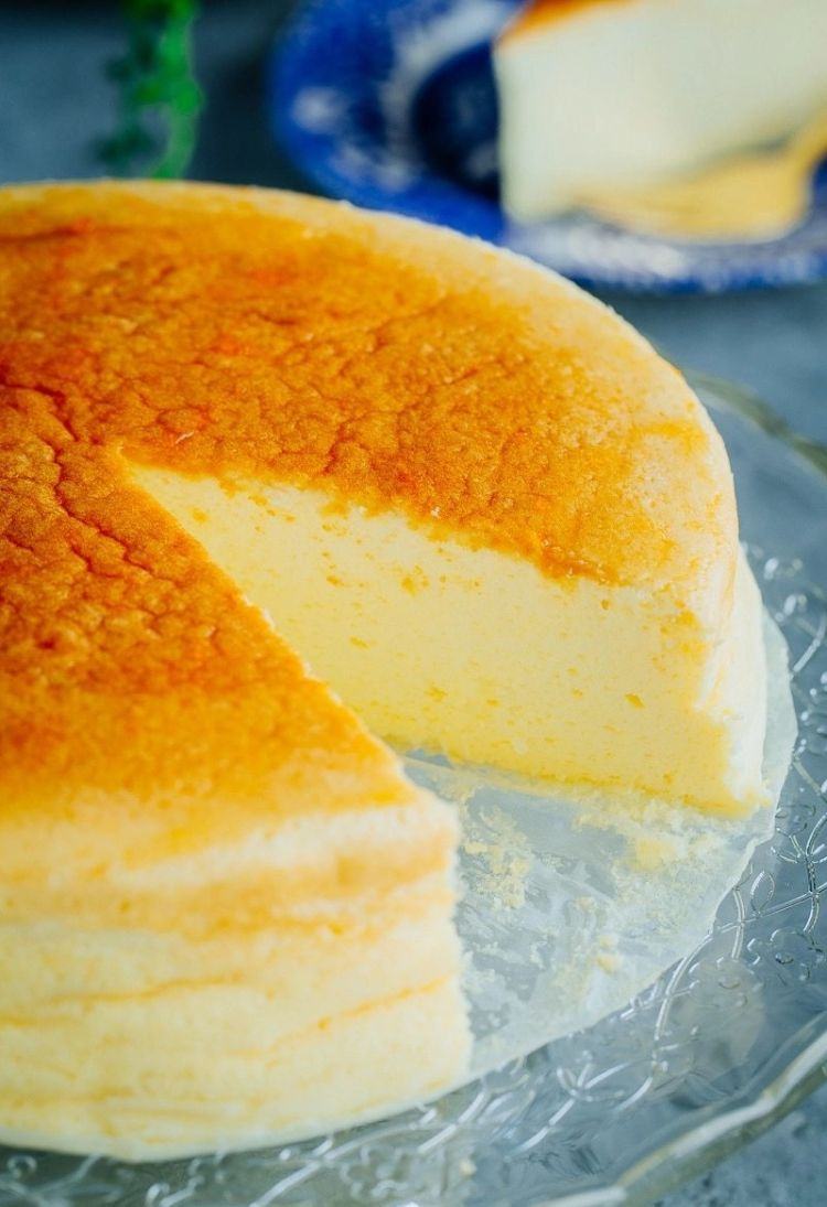 Originálny recept na domáci japonský tvarohový koláč