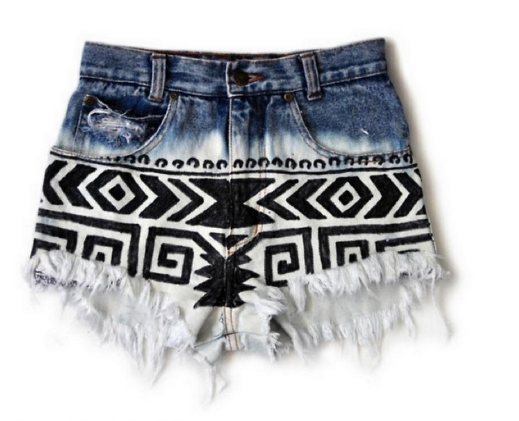 Rifle-teplaky-design-vyblednuty-cierno-biely-vzor-urob si to sam-farba-potrhany-kratky