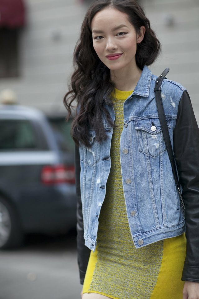 Džínsová bunda krátke šaty jesennej módy žien krátke šaty jeseň móda ženy nápady